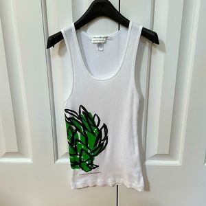 Diane Von Furstenberg - Bergdorf Goodman, avocado, One size tank top